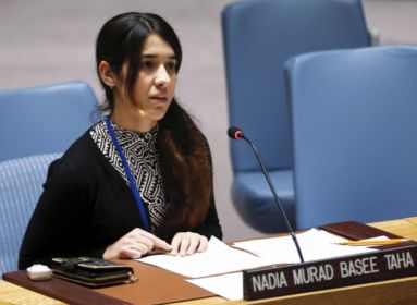 Nadia Murad az ENSZ-ben