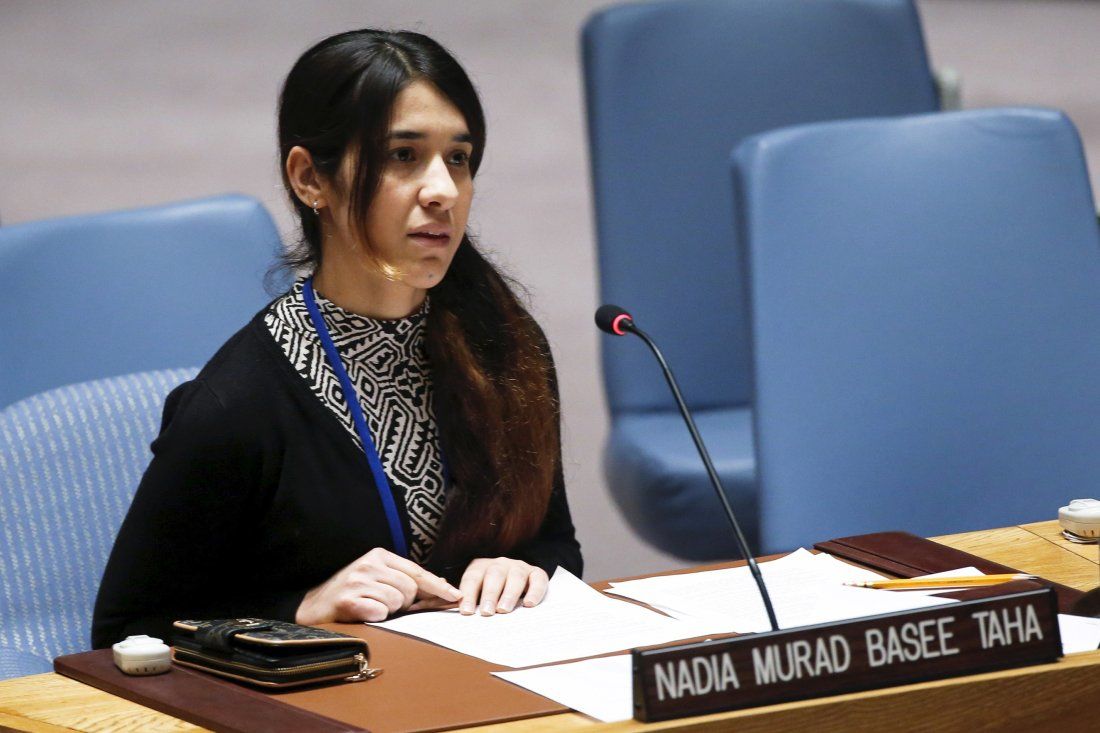 Nadia Murad az ENSZ-ben