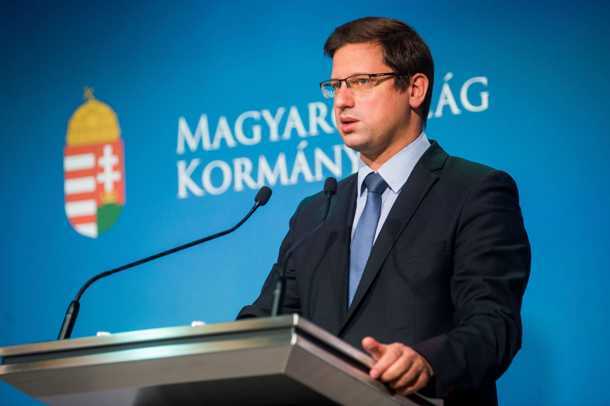 Gulyás Gergely beszél