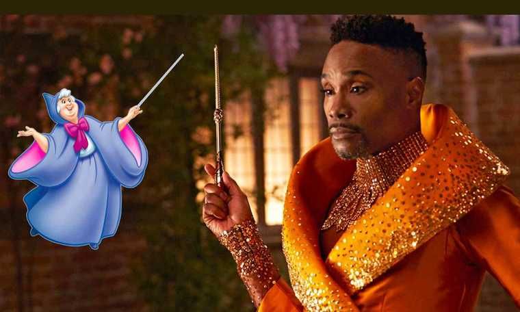 hamupipőke, tündérkeresztanya, billy porter