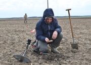 Bertók Gábor által vezetett (Janus Pannonius Múzeum) mohácsi csatatér-kutatás (Fotó: Tóth Gábor, Vasarnap.hu)