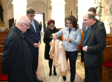 Az andocsi Nagyboldogasszony-bazilikába látogatott Novák Katalin