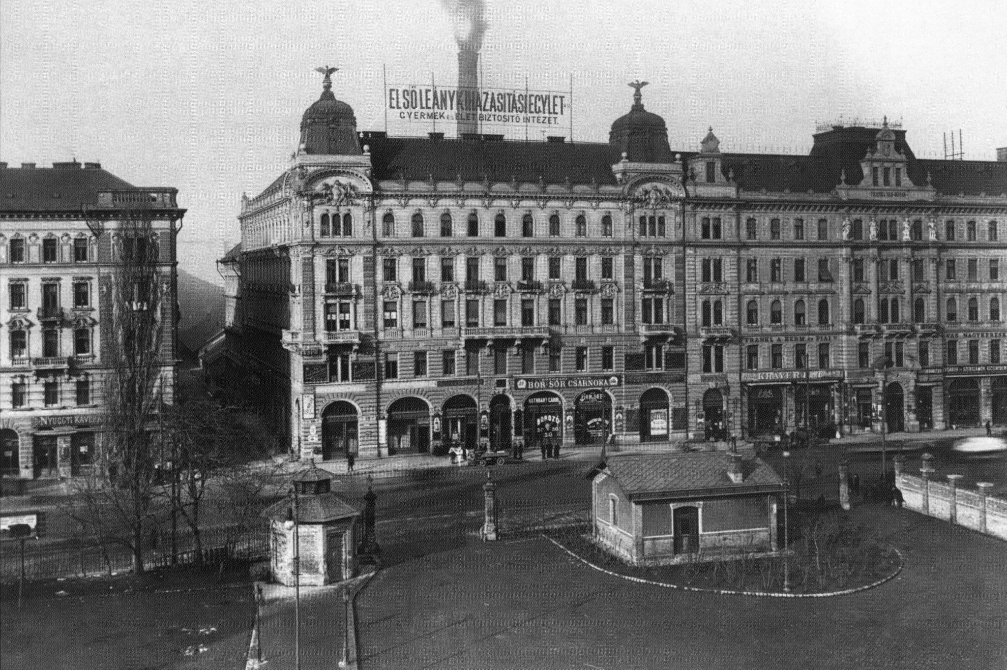 Budapest elveszett tetődíszei – A Frankl-féle vasudvar és bérház
