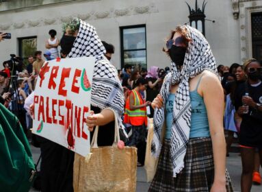 ENSZ: Aggodalomra ad okot az Izrael ellen tüntető amerikai egyetemistákkal szembeni rendőri fellépés