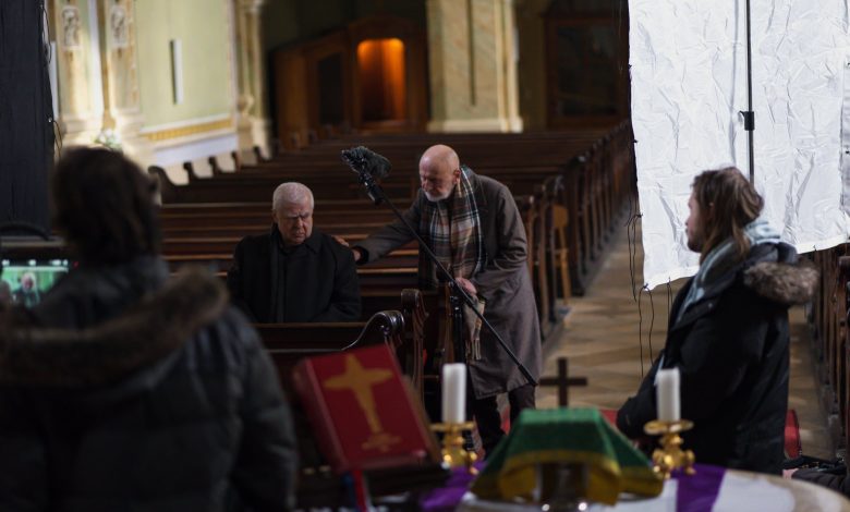 A Roráte című film forgatása.